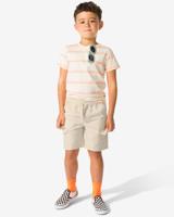 HEMA Kinder Cargo Korte Broek Beige (beige)