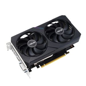 ASUS GeForce RTX 3050 DUAL V2 8GB GDDR6 grafische kaart Lite Hash Rate, 1x DisplayPort, 1x HDMI 2.1, DVI-D