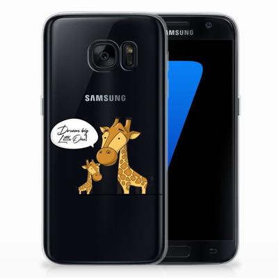 Samsung Galaxy S7 Telefoonhoesje met Naam Giraffe Samsung Galaxy S7 Telefoonhoesje met Naam Giraffe