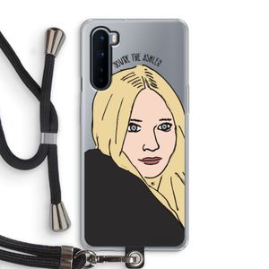 Ashley: OnePlus Nord Transparant Hoesje met koord