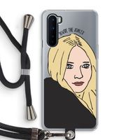 Ashley: OnePlus Nord Transparant Hoesje met koord