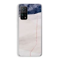 Stone White: Xiaomi Mi 10T 5G Transparant Hoesje Stone White: Xiaomi Mi 10T 5G Transparant Hoesje