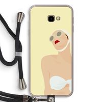 Summer: Samsung Galaxy J4 Plus Transparant Hoesje met koord