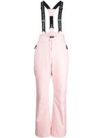 Giorgio Armani pantalon de ski fuselé à bande logo - Rose