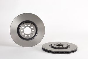 Remschijf COATED DISC LINE BREMBO, Remschijftype: Binnen geventileerd, u.a. für VW, Audi, Seat, Skoda