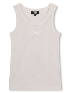 Dkny Kids débardeur à logo imprimé - Tons neutres