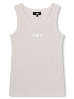 Dkny Kids débardeur à logo imprimé - Tons neutres