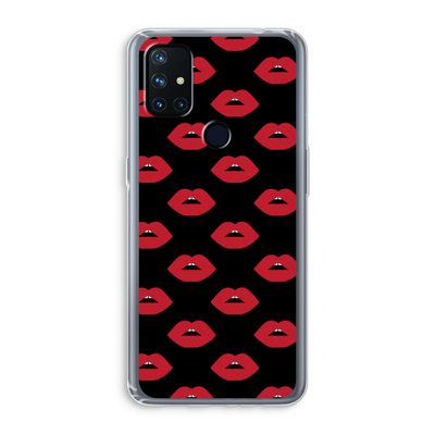 Lips: OnePlus Nord N10 5G Transparant Hoesje