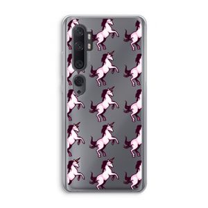 Musketon Unicorn: Xiaomi Mi Note 10 Pro Transparant Hoesje