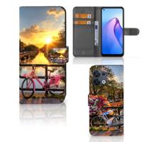OPPO Reno8 | Flip Cover | Amsterdamse Grachten