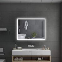 Badkamerspiegel Starlight Touch 80X60 Cm Met Led Verlichting En Spiegelverwarming - thumbnail