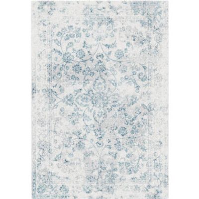 Vloerkleed Sina - blauw/crème - 200x290 cm