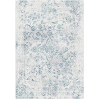 Vloerkleed Sina - blauw/crème - 200x290 cm