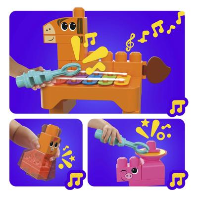 Mega Bloks bouwset muzikale boerderij