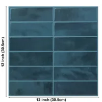 VividTiles Peel & Stick 3D Wandtegels VividTiles Peel & Stick 3D Wandtegels