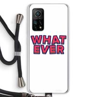 Whatever: Xiaomi Mi 10T 5G Transparant Hoesje met koord