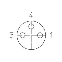 Lutronic 1015 Sensor/actuator connector, geassembleerd M8 Aantal polen: 3 Koppeling, recht 5.00 m 1 stuk(s) - thumbnail