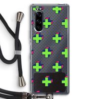8-bit N°10: Sony Xperia 5 Transparant Hoesje met koord