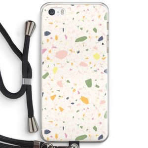 Terrazzo N°21: iPhone 5 / 5S / SE Transparant Hoesje met koord