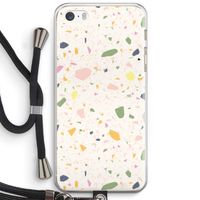 Terrazzo N°21: iPhone 5 / 5S / SE Transparant Hoesje met koord
