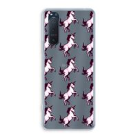 Musketon Unicorn: Sony Xperia 5 II Transparant Hoesje