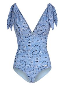 ETRO maillot de bain à motif cachemire - Bleu