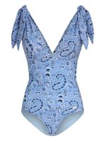 ETRO maillot de bain à motif cachemire - Bleu ETRO maillot de bain à motif cachemire - Bleu
