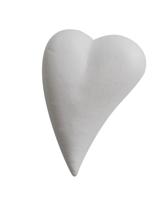 Vaessen Creative • piepschuim hart druppelvorm 8,2x3,6cm
