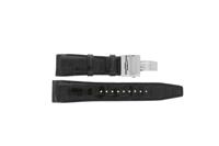 Horlogeband Seiko 7X52-0AK0 / SAS038J1 / L0BG012J9 Krokodillenleer Grijs 24mm