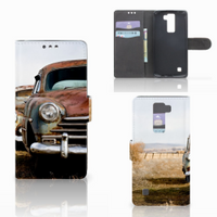 LG K8 Telefoonhoesje met foto Vintage Auto - thumbnail