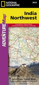 Wegenkaart - landkaart 3013 Adventure Map India Northwest - Noordwest | National Geographic