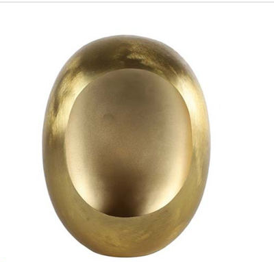Theelichthouder Eggy goud L - Decostar