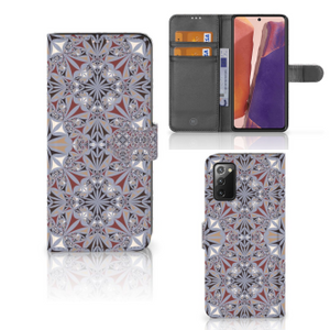 Samsung Galaxy Note 20 Bookcase Flower Tiles