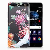 Huawei P10 | TPU Hoesje | Bird Flowers