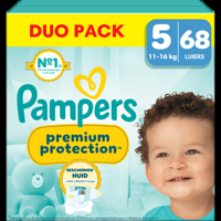 Pampers Premium Protection Maat 5, 68 Luiers bij Jumbo