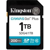 Kingston Technology 1TB SDXC Canvas Go Plus Gen4 200MB/s C10 UHS-I U3 V30