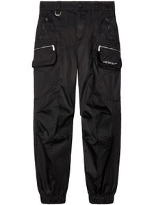 Off-White pantalon Books à poches cargo - Noir