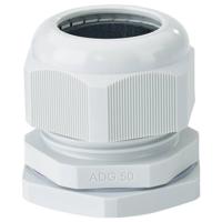 Hensel 36001082 Wartel Slagvast, Met trekontlasting, Met dichting M50 Kunststof Grijs 1 stuk(s)