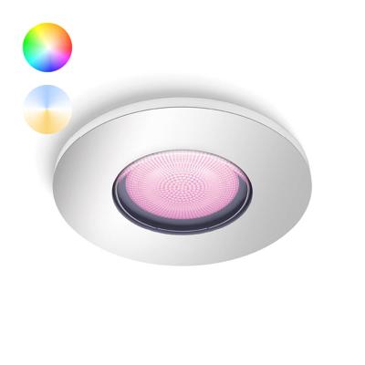 Philips InbouwspotHue Xamento - White and color Zilver - 929003074701