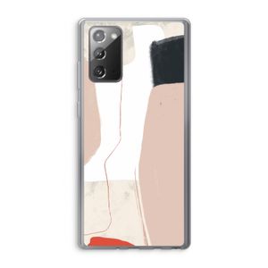 Lava: Samsung Galaxy Note 20 / Note 20 5G Transparant Hoesje