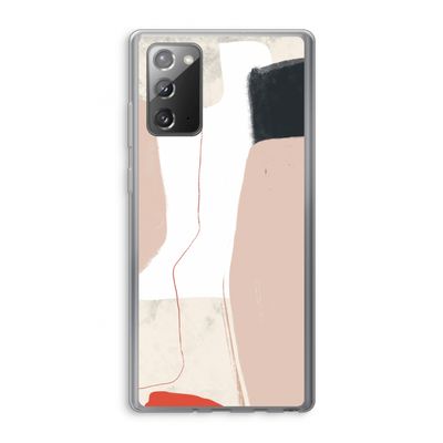 Lava: Samsung Galaxy Note 20 / Note 20 5G Transparant Hoesje