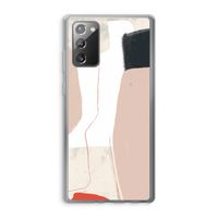 Lava: Samsung Galaxy Note 20 / Note 20 5G Transparant Hoesje
