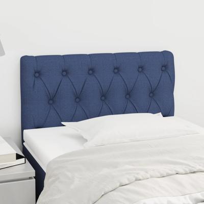 Hoofdbord 80x7x78/88 cm stof blauw Hoofdbord 80x7x78/88 cm stof blauw