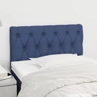 Hoofdbord 80x7x78/88 cm stof blauw