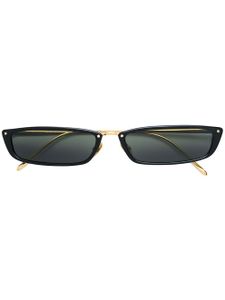 Linda Farrow narrow shaped sunglasses - Noir