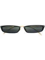 Linda Farrow narrow shaped sunglasses - Noir