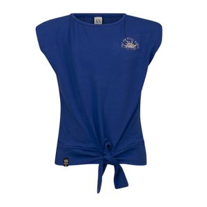 KIEstone Meisjes shirt - Books - kobalt blauw