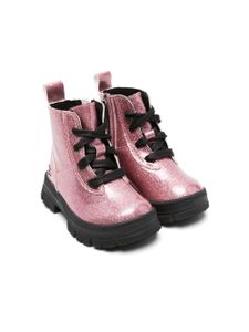 UGG Kids bottines Ashton à logo embossé - Rose