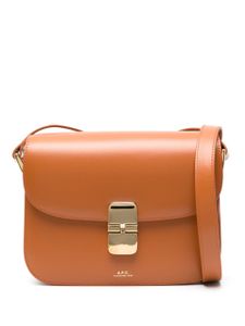 A.P.C. petit sac porté épaule Grace - Marron