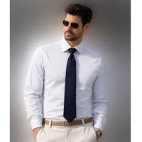 Monti wit overhemd Mte. Bianco